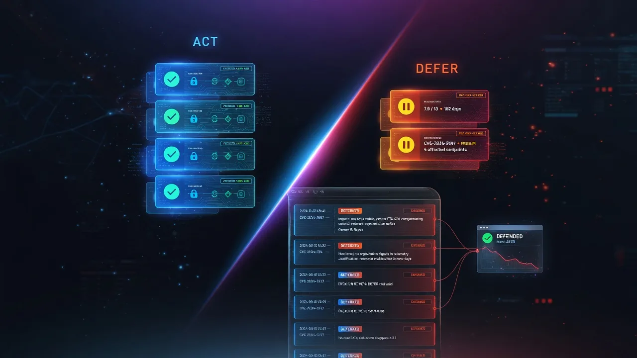 Patch the few that matter — and prove you were right to defer the rest