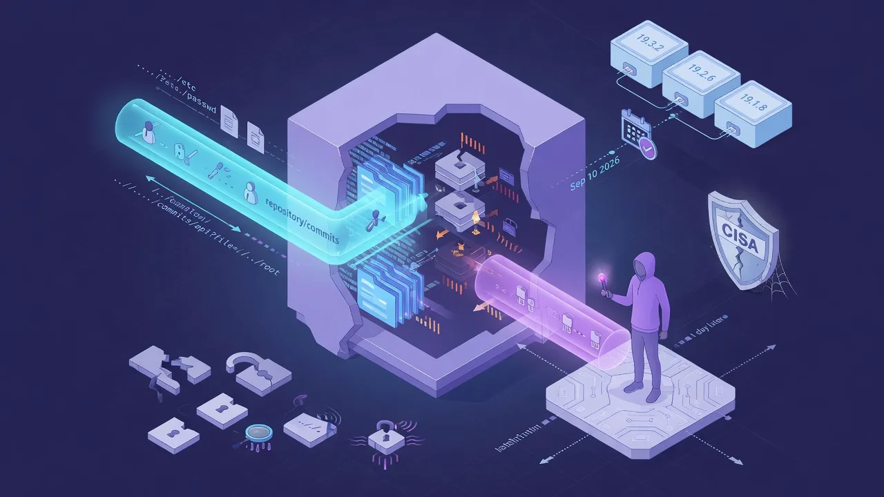 GitLab's New Path-Traversal Bug Scored a 10.0. Attackers Found It Before CISA Did.. CVE-2026-85706 lets anyone with no account read arbitrary files off a self-managed GitLab server through the reposit