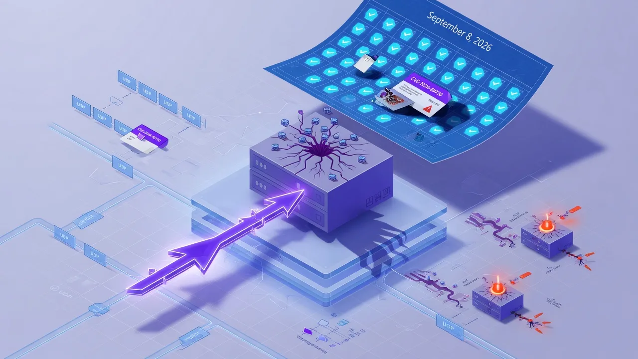 Microsoft's Record 972-CVE Patch Tuesday Buried a SigRed Successor. It's Not One of the Confirmed Zero-Days.. CVE-2026-69730 needs no password and no click to take over a domain's DNS server. Two othe